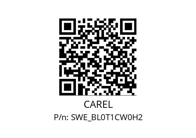   CAREL SWE_BL0T1CW0H2