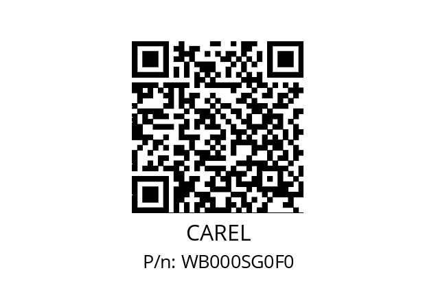   CAREL WB000SG0F0