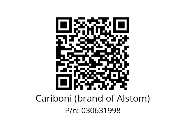   Cariboni (brand of Alstom) 030631998