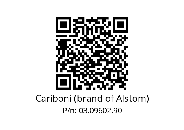   Cariboni (brand of Alstom) 03.09602.90