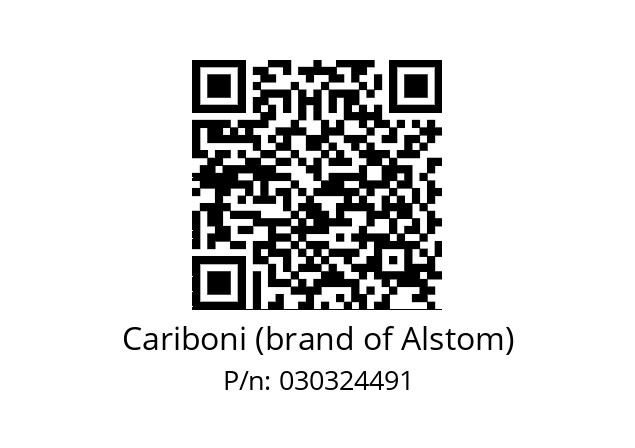   Cariboni (brand of Alstom) 030324491