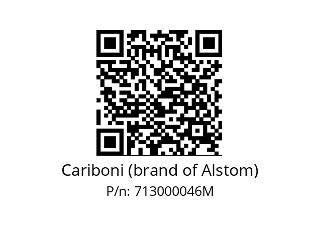   Cariboni (brand of Alstom) 713000046M