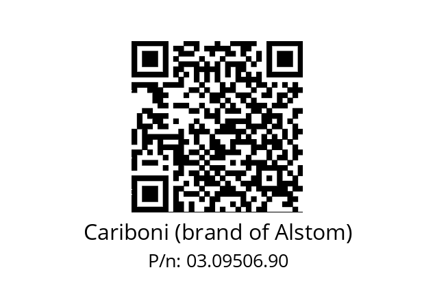   Cariboni (brand of Alstom) 03.09506.90