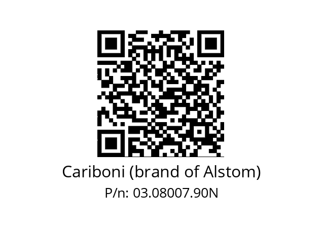   Cariboni (brand of Alstom) 03.08007.90N