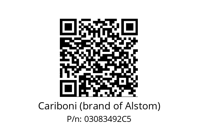   Cariboni (brand of Alstom) 03083492C5