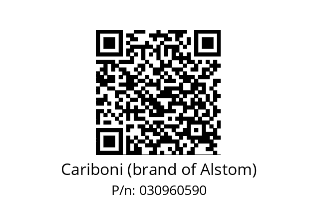   Cariboni (brand of Alstom) 030960590