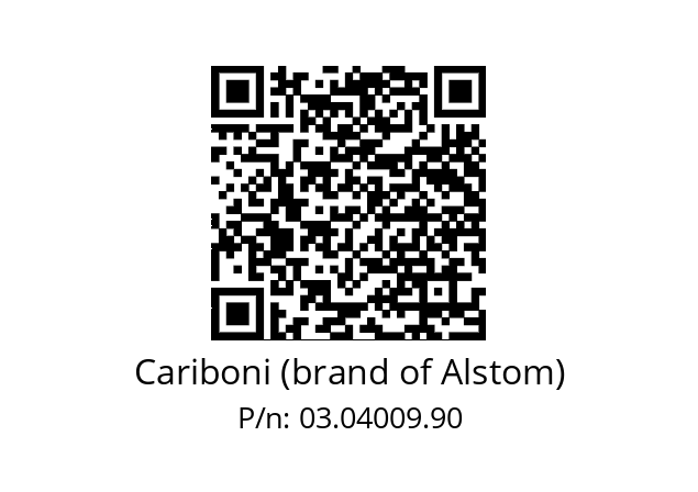   Cariboni (brand of Alstom) 03.04009.90