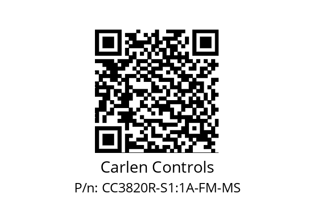   Carlen Controls CC3820R-S1:1A-FM-MS