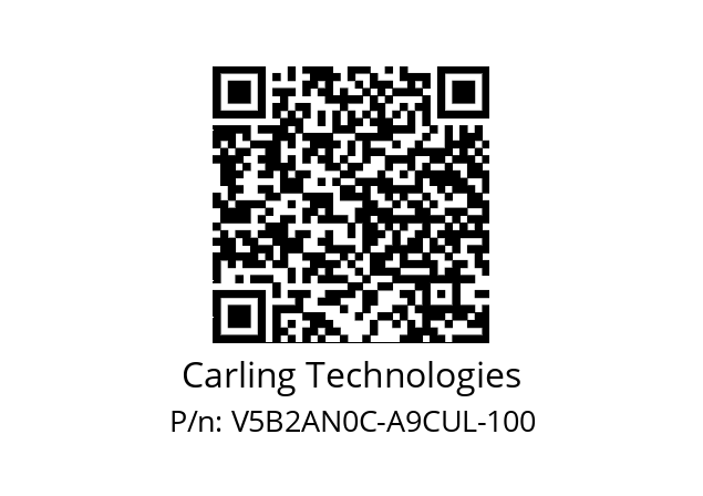   Carling Technologies V5B2AN0C-A9CUL-100