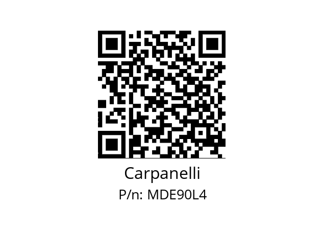   Carpanelli MDE90L4