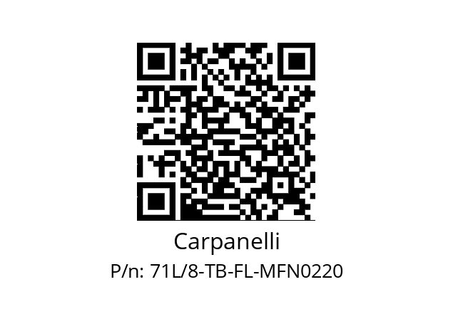   Carpanelli 71L/8-TB-FL-MFN0220