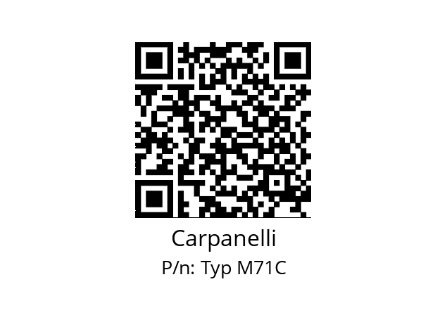   Carpanelli Typ M71C