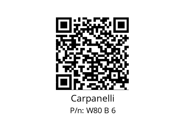   Carpanelli W80 B 6