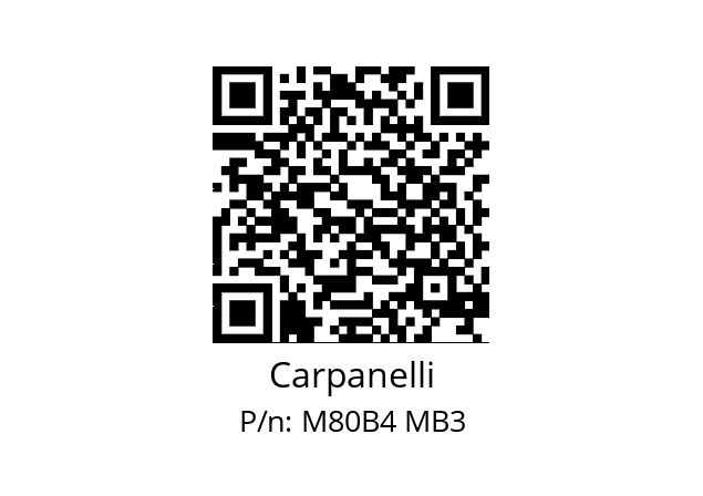   Carpanelli M80B4 MB3