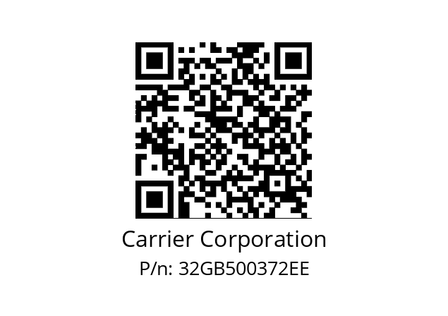   Carrier Corporation 32GB500372EE