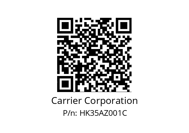   Carrier Corporation HK35AZ001C