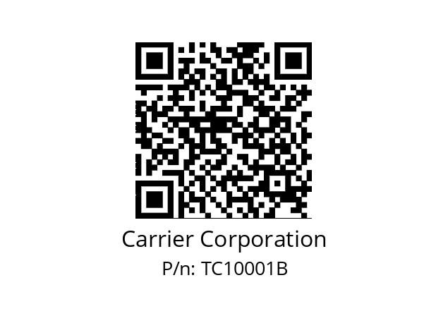   Carrier Corporation TC10001B