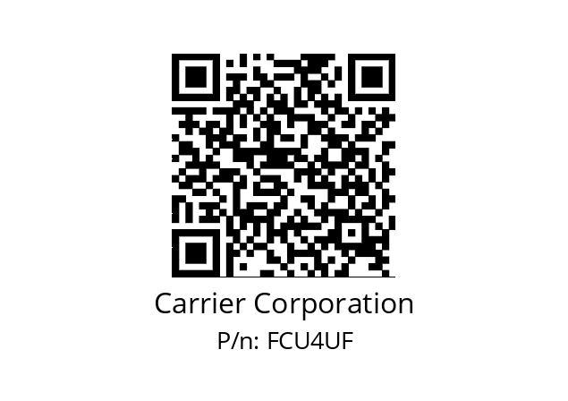   Carrier Corporation FCU4UF