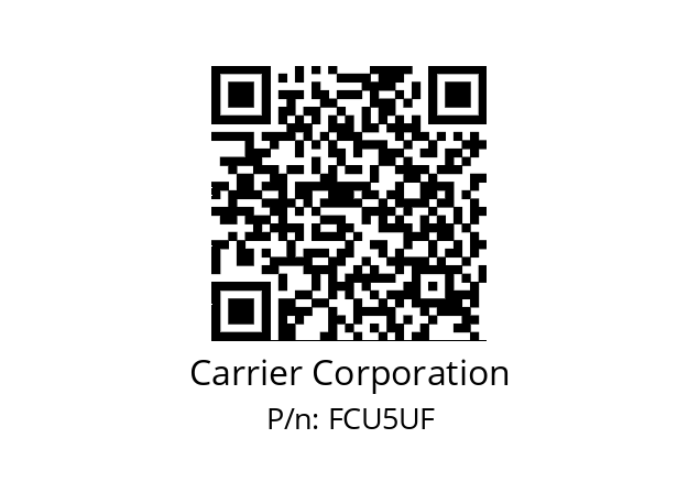   Carrier Corporation FCU5UF