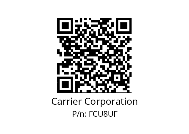   Carrier Corporation FCU8UF