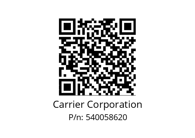   Carrier Corporation 540058620