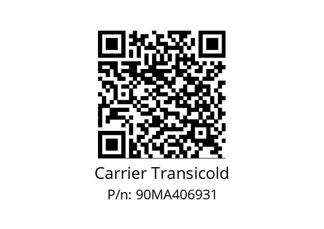   Carrier Transicold 90MA406931