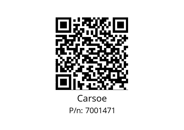   Carsoe 7001471