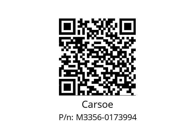   Carsoe МЗЗ56-0173994