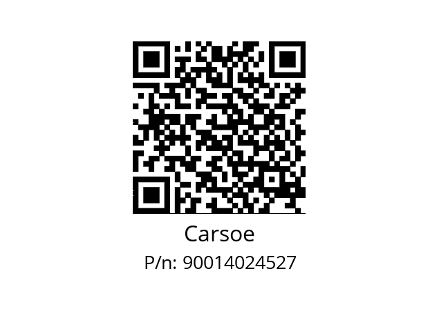   Carsoe 90014024527