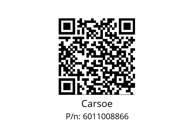   Carsoe 6011008866