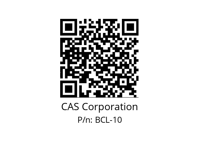   CAS Corporation BCL-10