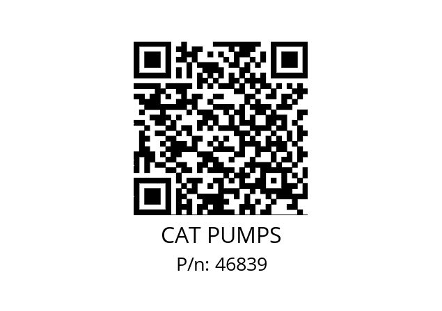   CAT PUMPS 46839