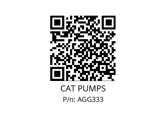   CAT PUMPS AGG333