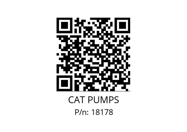   CAT PUMPS 18178