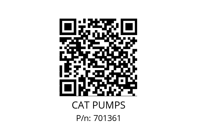   CAT PUMPS 701361