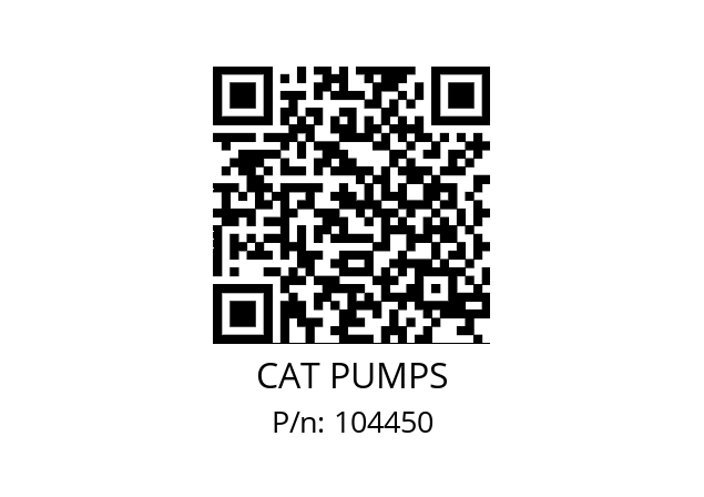   CAT PUMPS 104450