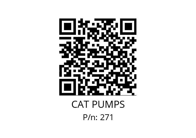   CAT PUMPS 271