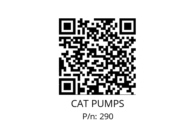   CAT PUMPS 290