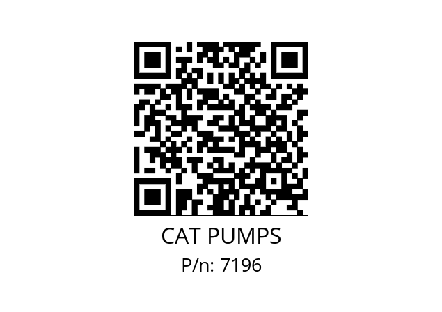   CAT PUMPS 7196