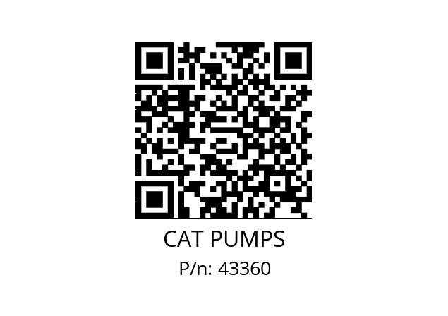   CAT PUMPS 43360