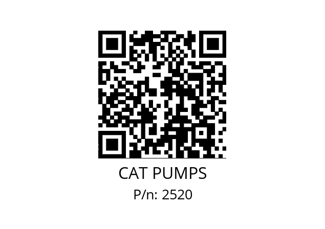   CAT PUMPS 2520