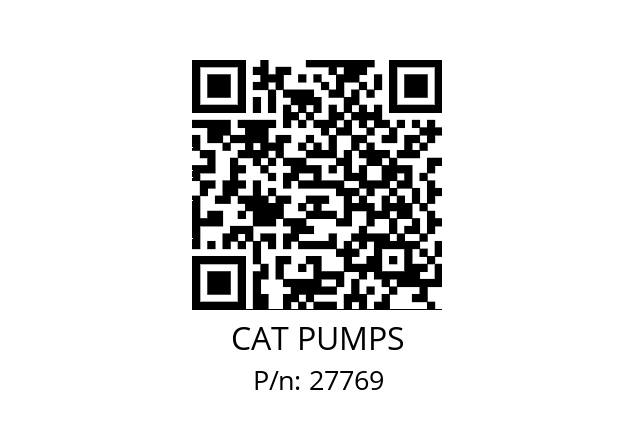   CAT PUMPS 27769