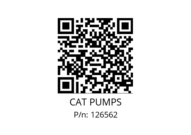   CAT PUMPS 126562