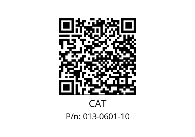   CAT 013-0601-10