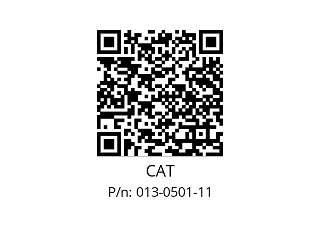   CAT 013-0501-11