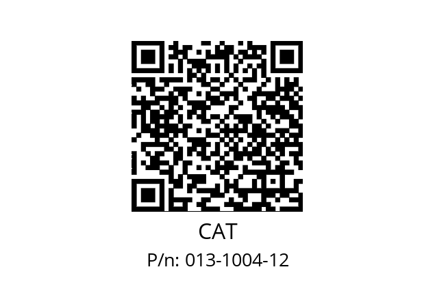   CAT 013-1004-12