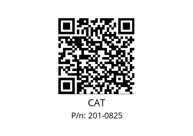   CAT 201-0825