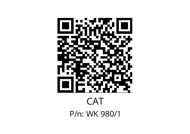   CAT WK 980/1