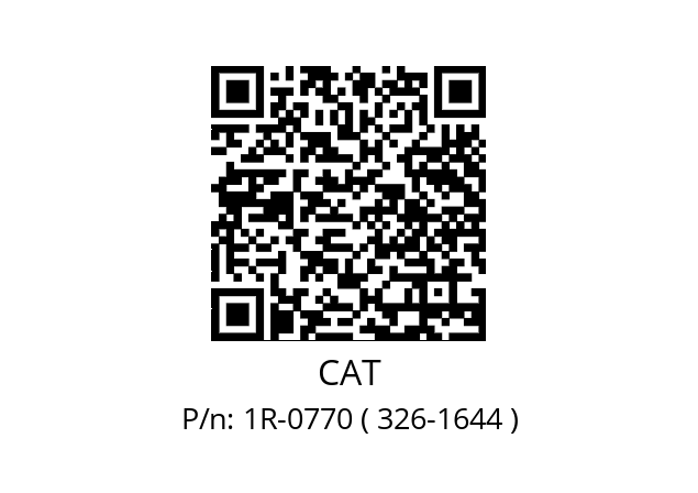   CAT 1R-0770 ( 326-1644 )