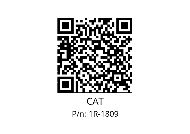   CAT 1R-1809